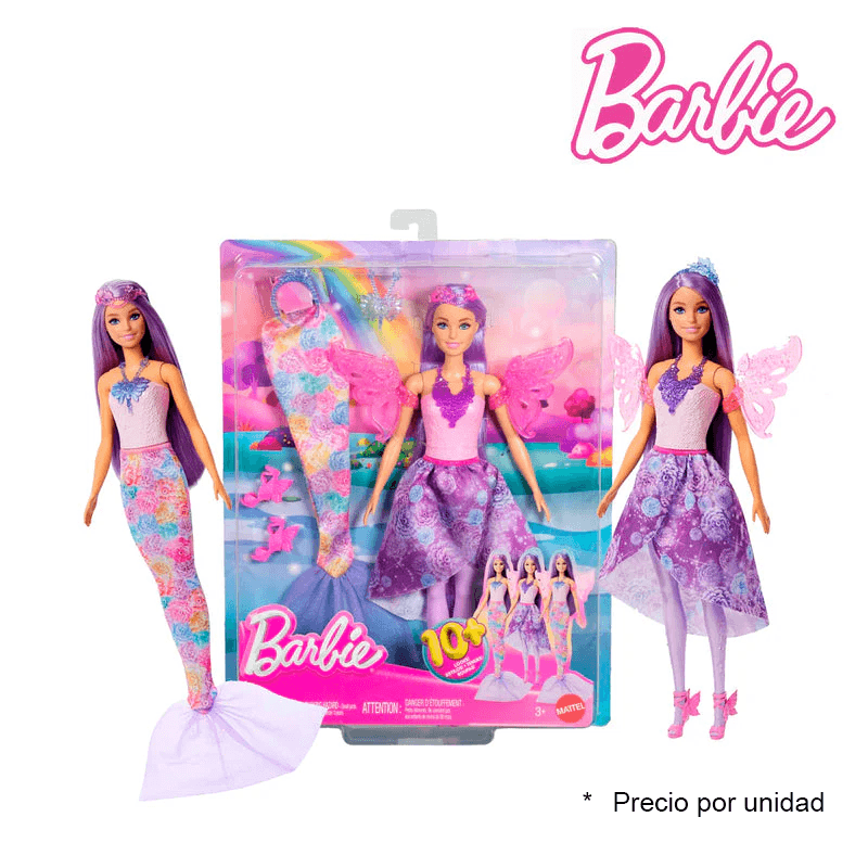 Mattel Barbie Jcp74  Nueva Fantasia Para Vestir