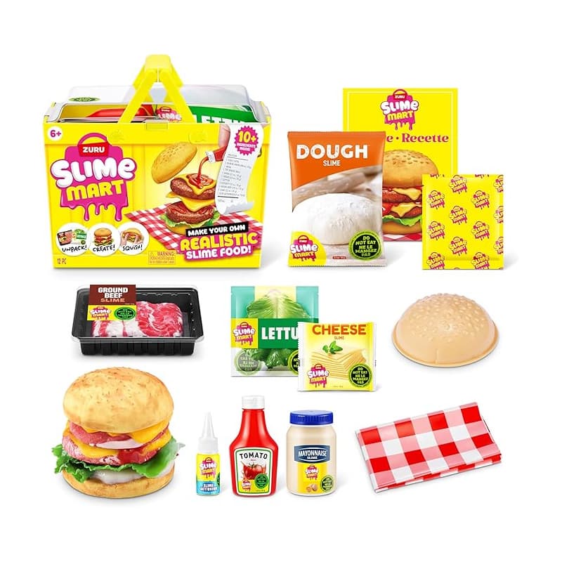 Zuru Shopping 15905A Canasta Pequena Slime Mart Hamburguesa Serie 1