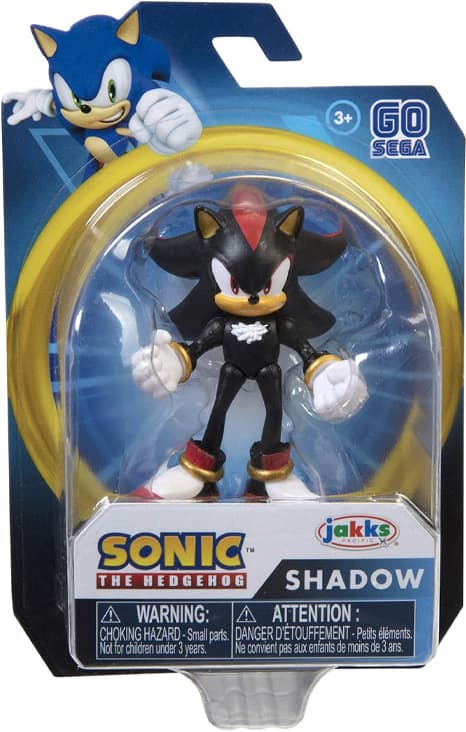 Jakks Pacific Sonic 403784-Rf2 Shadow Figura Moderna  2.5 Pulgadas