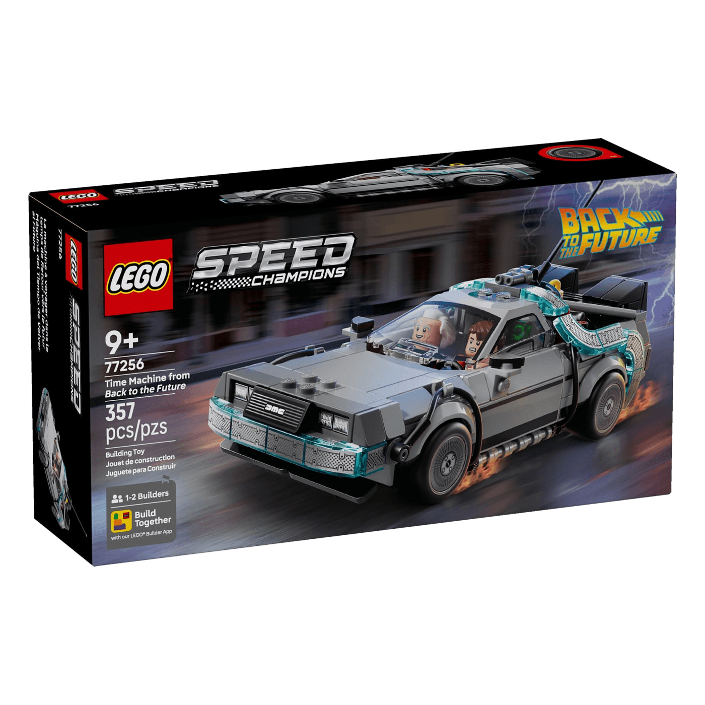 Lego Speed Champions 77256 Delorean Volver Al Futuro