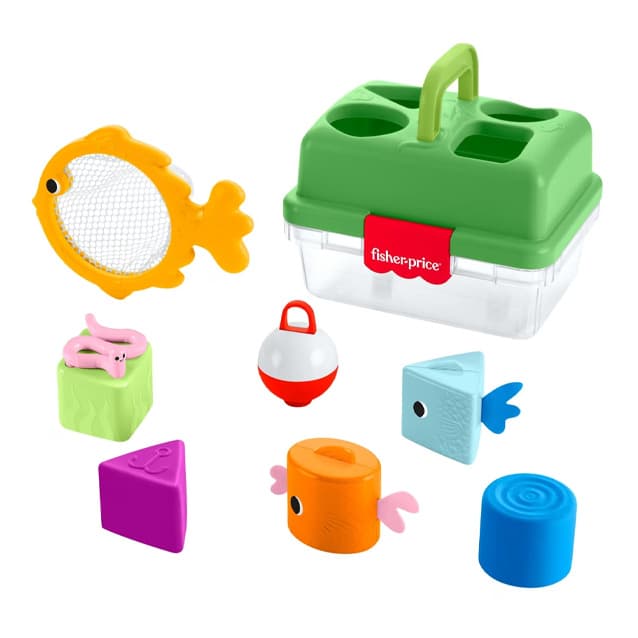 Mattel Fisher Price Jlb85 Caja De Pesca Tipo Barco Surtido
