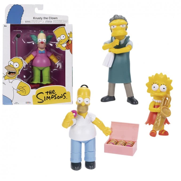 Jakks Pacific Los Simpsons 176614 Set De Figuras 5 Pulgadas
