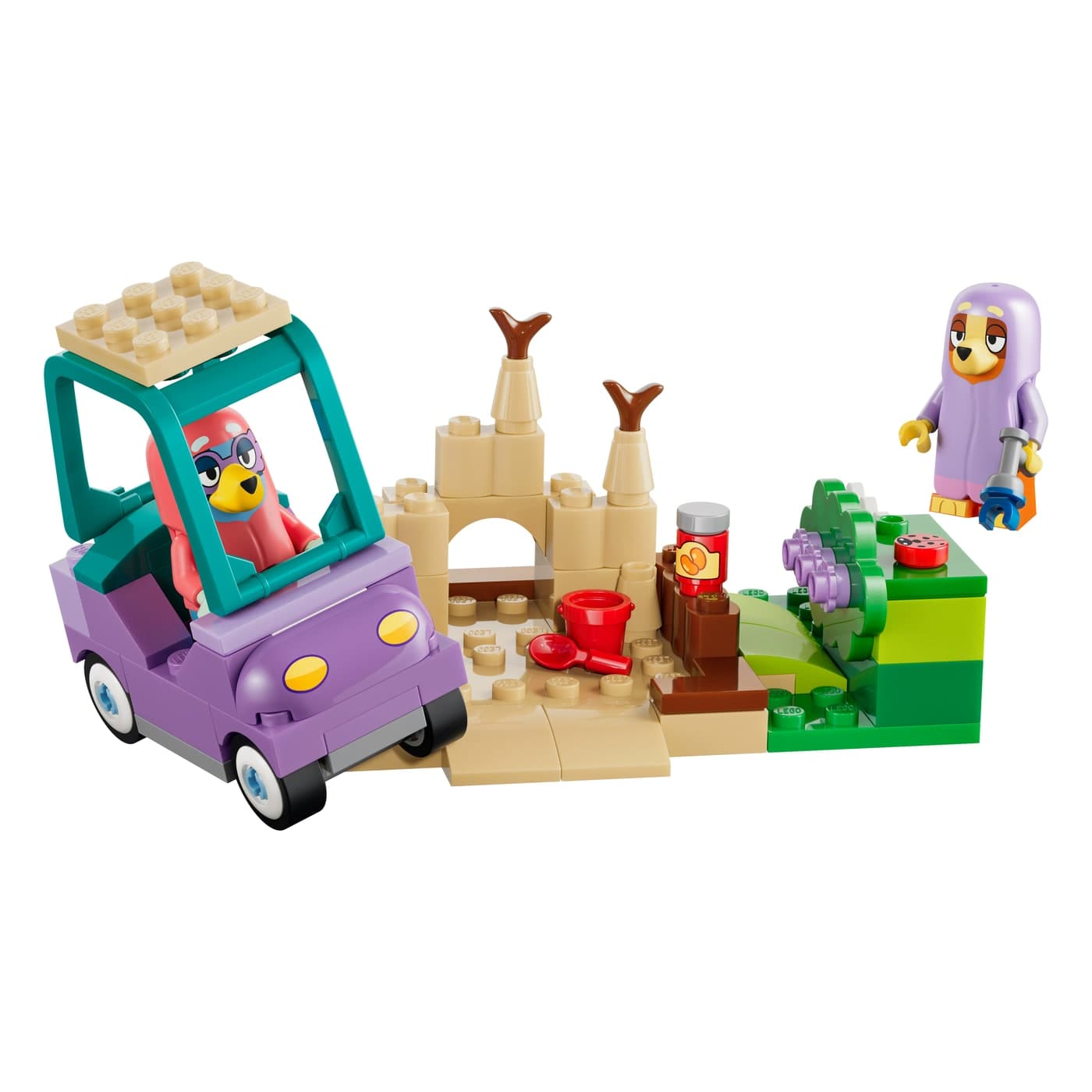 Lego Bluey 11216 Abuelas Con Bingo Y Bluey