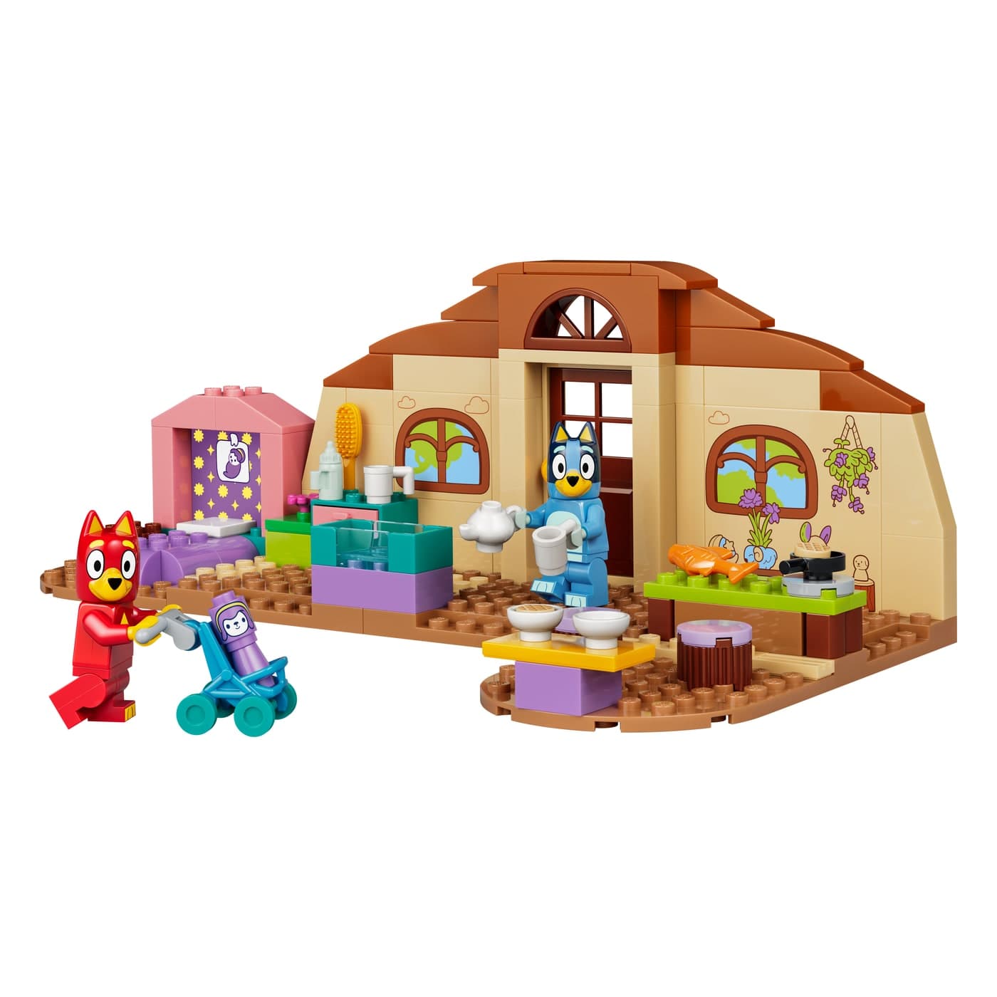 Lego Bluey 11221 Escuela Con Rusty Y Bluey