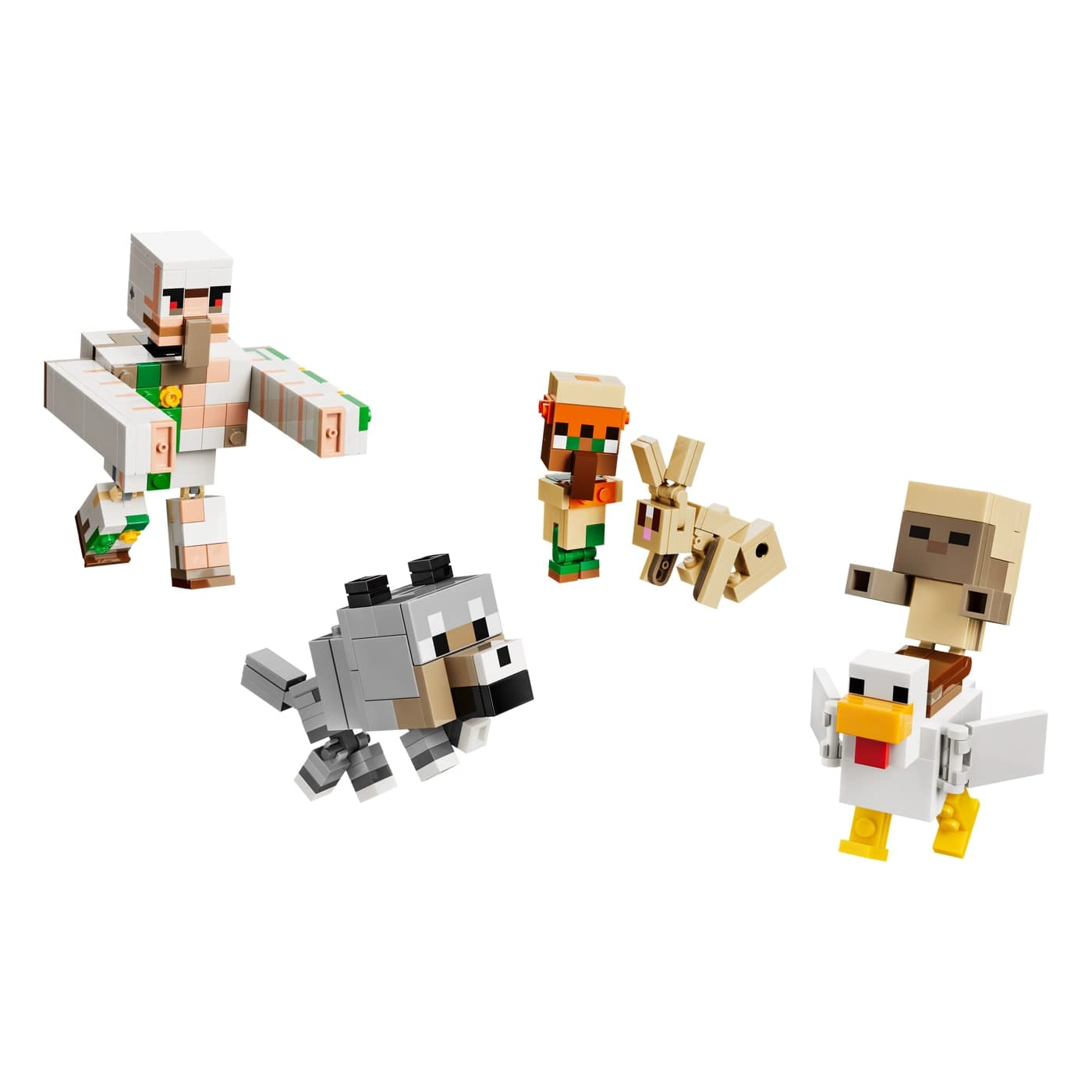 Lego Minecraft 21592 Ataque Del Jinete Avicola En El Desierto