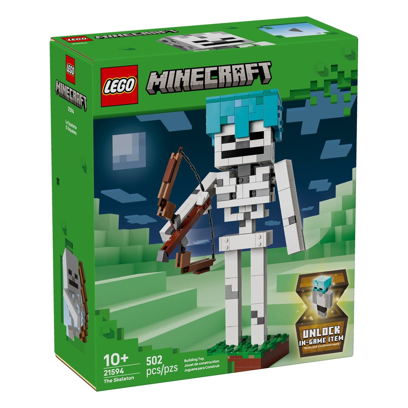 Lego Minecraft 21594 El Esqueleto