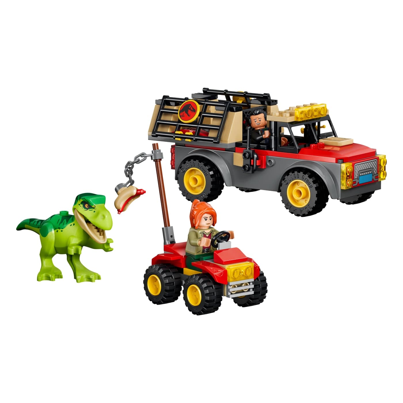 Lego Jurassic World 77978 Camion De Transporte Del T. Rex Joven