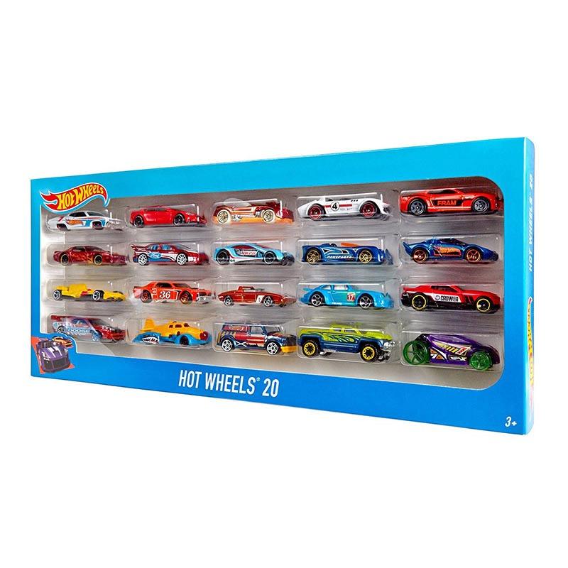 Mattel Hot Wheels H7045 Paquete De 20 Carros