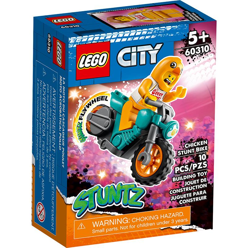 Lego City Bicicleta De Acrobacias De Pollo