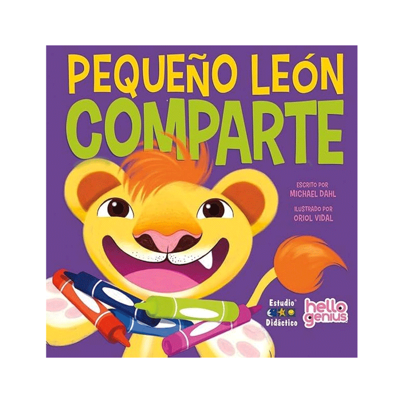 Libro Pequeño Leon Comparte Autor Michael Dahl 18 Pag Pasta Dura